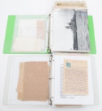 WWII GERMAN SOLDIER LETTERS & GRAF SPREE PAPERWORK