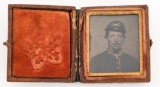 CIVIL WAR UNION SOLDIER TINTYPE PHOTOGRAPH