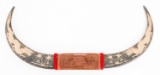 FILIPINO CARABAO HORN DISPLAY