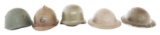 WWII - POST WAR WORLD MILITARY COMBAT HELMETS