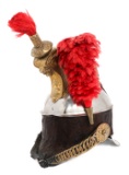 EARLY 20th C. REFURBISHED FRENCH CUIRASSIER HELMET