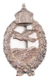 MODERN RE-STRIKE WWI GERMAN FLYER'S BADGE