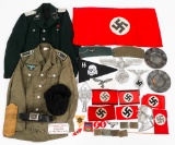 MODERN COPIES OF WWII GERMAN UNIFORMS, CLOTH