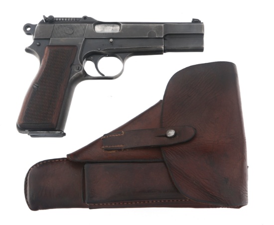 WWII GERMAN FN BROWNING HI-POWER 9mm PISTOL