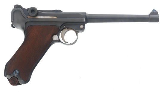 1917 WWI GERMAN NAVY DWM P08 9mm LUGER PISTOL