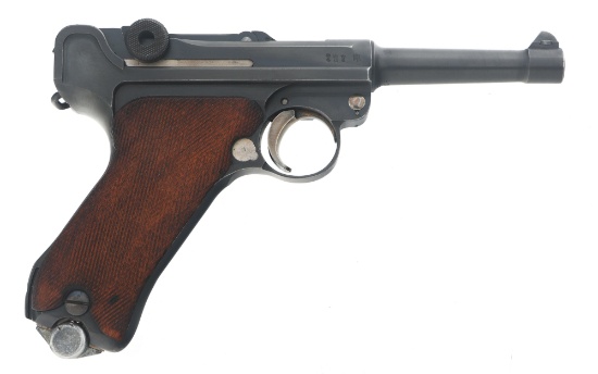 WWI GERMAN SIMSON & CO MODEL P08 9mm LUGER PISTOL
