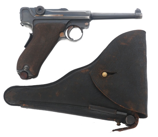 PORTUGUESE DWM MODEL 1906 7.65mm LUGER PISTOL