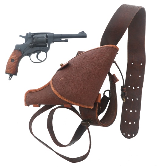 1945 RUSSIAN IZHEVSK M1895 7.62MM CAL REVOLVER