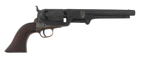 BELGIAN COPY OF MODEL 1851 NAVY .36 CAL REVOLVER