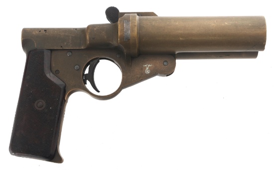 WWII GERMAN MODEL AWW 37 KRIEGSMARINE FLARE PISTOL