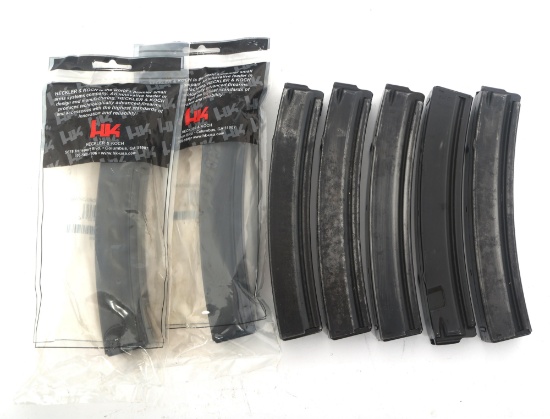 9mm CALIBER H&K MP5 MAGAZINES