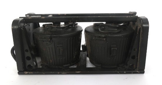 1942 WWII GERMAN hqu CODE MG34/42 DRUM MAGAZINES