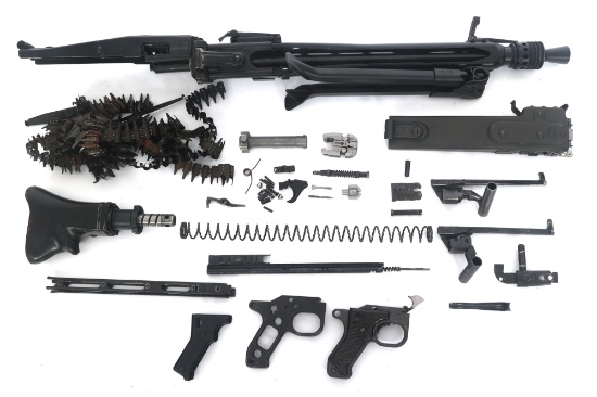 YUGOSLAVIAN MG-42 7.92mm MACHINE GUN PARTS