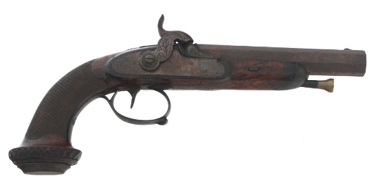 BELGIAN .68 CALIBER PERCUSSION PISTOL