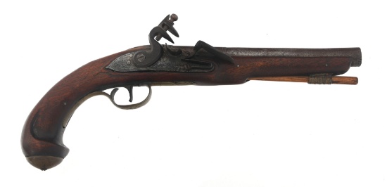 RICHARD WILSON .58 CALIBER FLINTLOCK PISTOL