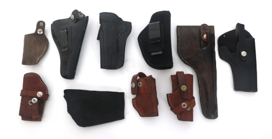 LEATHER HANDGUN HOLSTERS