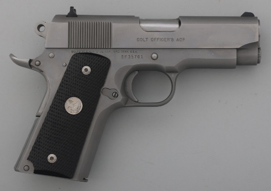 COLT MODEL OFFICER'S ACP .45 ACP CALIBER PISTOL