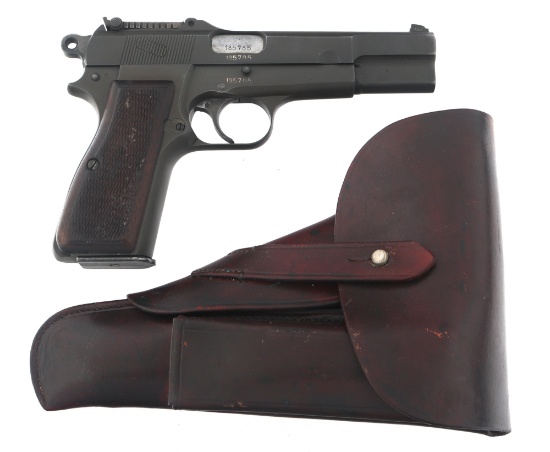 WWII GERMAN FN HI-POWER 9x19mm CALIBER PISTOL