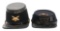 INDIAN WARS US M1872 GAR KEPI & ARTILLERY SHAKO