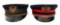 US ARMY & OHIO NG M1902 OFFICER VISOR CAPS