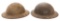 WWI US AEF 35th DIVISION M1917 DOUGHBOY HELMETS