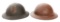 WWI US AEF 1st DIVISION & PAINTED M1917 HELMETS