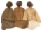 WWI US AEF M1917 HELMETS & UNIFORM ITEMS