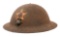 WWI USMC 6th MARINE REGIMENT M1917 HELMET WITH EGA
