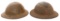 WWI US AEF 32nd DIV. M1917 & BRITISH MkI HELMETS