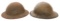 WWI US AEF 3rd DIV. M1917 & BRITISH MkI HELMETS