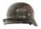 WWII GERMAN POLICE M35 DD COMBAT HELMET