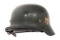 WWII GERMAN KRIEGSMARINE M35 DD COMBAT HELMET
