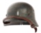 WWII GERMAN M40 COMBAT HELMET