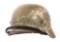 WWII GERMAN HEER M35 DD CAMO COMBAT HELMET