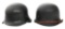WWII GERMAN POLICE HELMETS