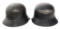 WWII GERMAN GLADIATOR & LUFTSCHUTZ HELMETS