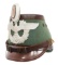 WWII GERMAN GENDARMERIE ENLISTED / NCO SHAKO