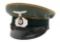 WWII GERMAN HEER SIGNALS NCO VISOR CAP