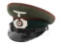 WWII GERMAN HEER ARTILLERY NCO VISOR CAP