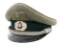 WWII GERMAN HEER INFANTRY OFFICER VISOR CAP