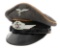 WWII GERMAN LUFTWAFFE SIGNAL NCO VISOR CAP