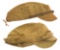 WWII JAPANESE ARMY OFFICER & ENLISTED FIELD CAPS