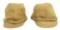 WWII IMPERIAL JAPANESE ARMY EM/NCO FIELD CAPS