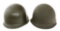 WWII US ARMY M1 COMBAT HELMETS