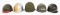 WWII US ARMY M1 HELMETS & LINERS