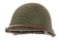 WWII US ARMY NCO M1 COMBAT HELMET by SCHLUETER