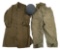 WWII USN MkII TALKER HELMET, OVERALLS & RAINCOAT