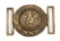 CIVIL WAR US ARMY OFFICER TWO-PIECE BELT BUCKLE