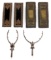 CIVIL WAR US ARMY OFFICER SHOULDER BOARDS & SPURS
