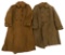 WWI US ARMY WOOL OVERCOATS